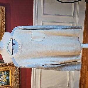 Scotch and Soda Sweater Crewneck Tan & Gray Wool/Cotton Size Large